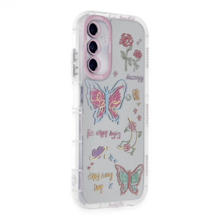 Samsung Galaxy A25 5g Kılıf Reflexion Desenli Kapak - Desen 8