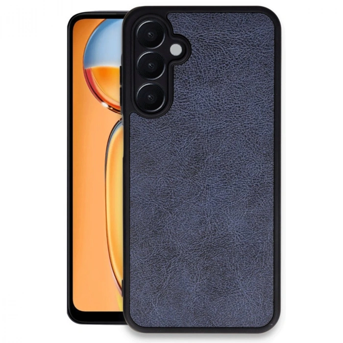 Samsung Galaxy A26 Kılıf Aras Deri Kapak - Lacivert