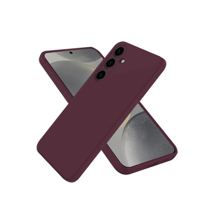 Samsung Galaxy A26 Kılıf First Silikon - Mürdüm