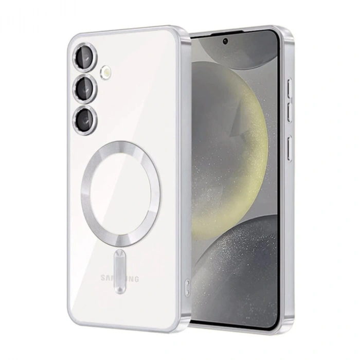Samsung Galaxy A26 Kross Magneticsafe Kapak - Gümüş