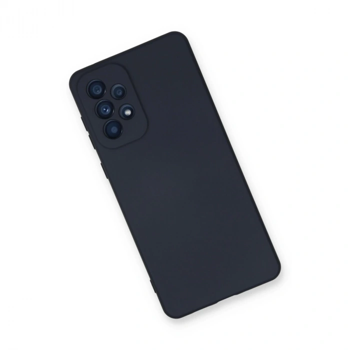 Samsung Galaxy A33 5g Kılıf Nano İçi Kadife Silikon - Lacivert