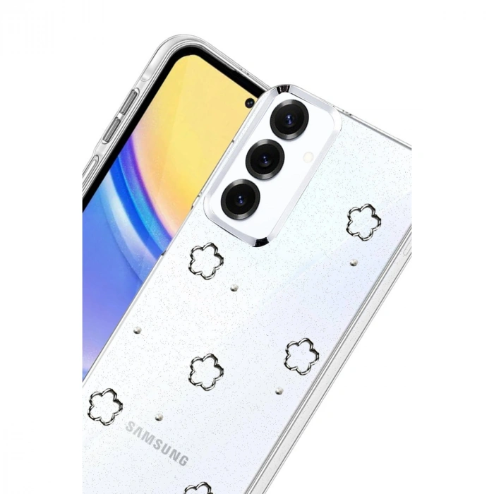 Samsung Galaxy A34 5g Fiyonk Desenli Kapak - Desen 2