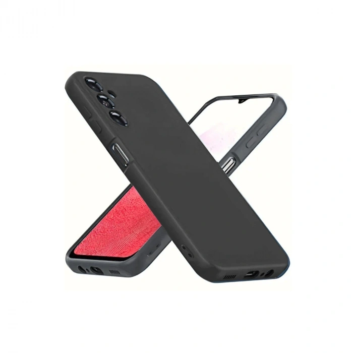 Samsung Galaxy A34 5g Kılıf First Silikon - Siyah