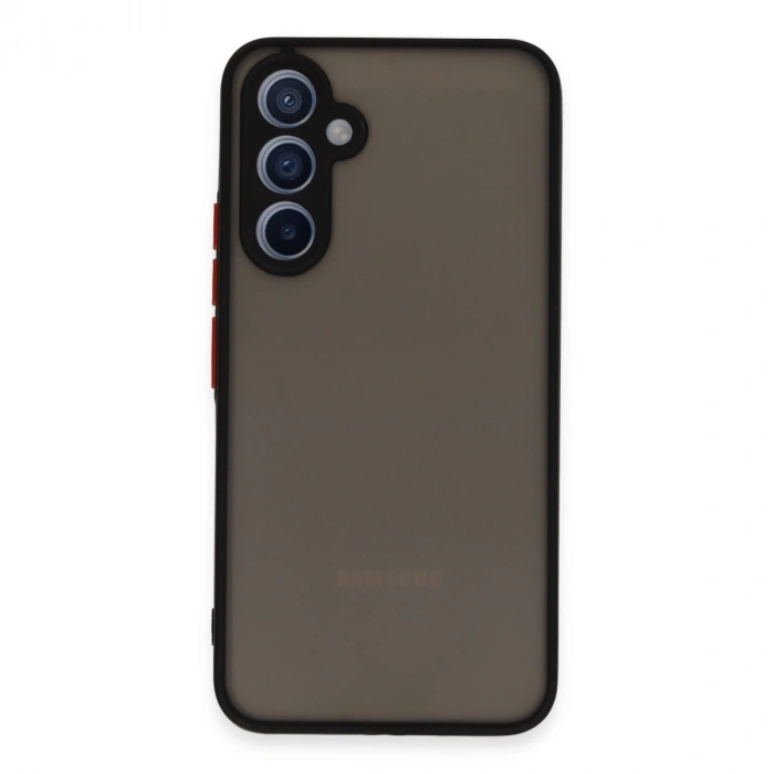 Samsung Galaxy A34 5g Kılıf Montreal Silikon Kapak - Siyah