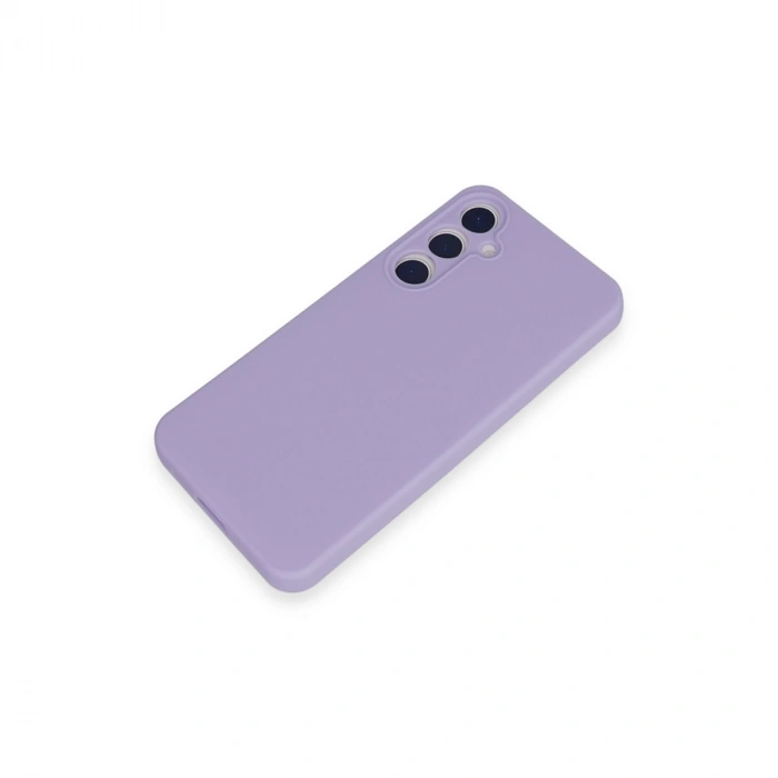 Samsung Galaxy A35 5g Kılıf Nano İçi Kadife Silikon - Lila