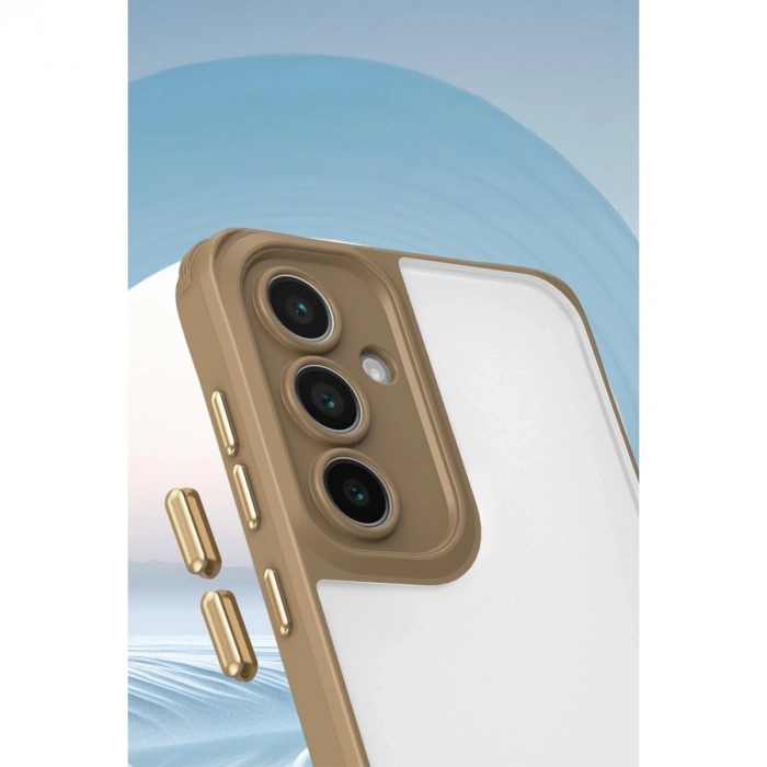 Samsung Galaxy A35 5g Kılıf Penta Silikon Kılıf - Çöl Titanyum