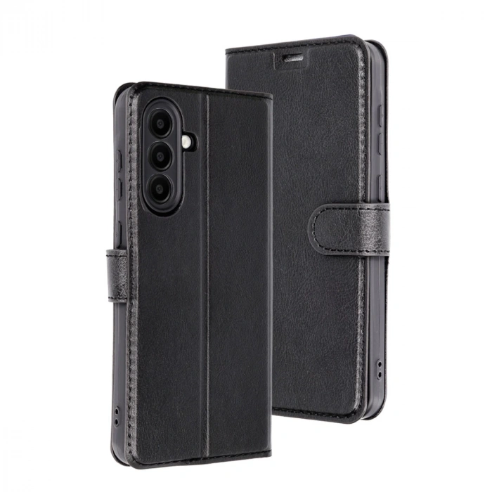 Samsung Galaxy A36 Kılıf Trend S Plus Kapaklı Kılıf - Siyah