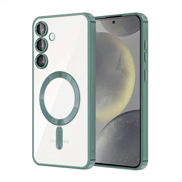 Samsung Galaxy A36 Kross Magneticsafe Kapak - Koyu Yeşil