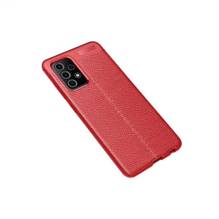 Samsung Galaxy A52 Kılıf Auto Focus Kapak - Kırmızı