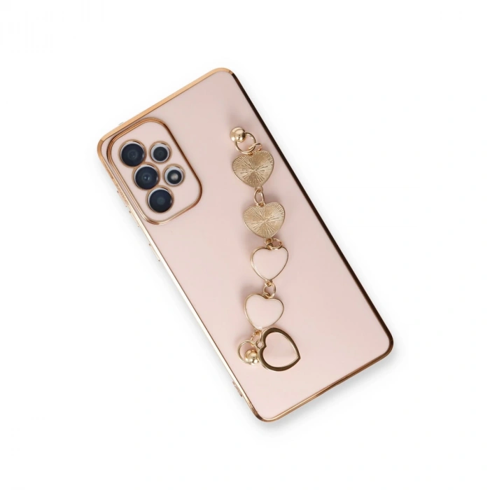 Samsung Galaxy A53 5g Kılıf Esila Silikon - Pudra