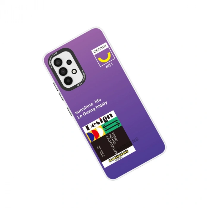 Samsung Galaxy A53 5g Kılıf Estoril Desenli Kapak - Estoril - 4
