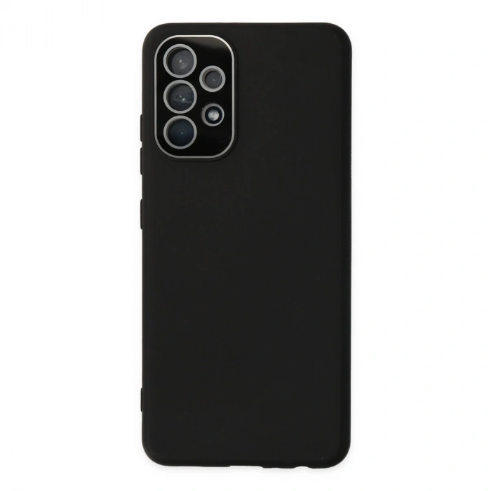 Samsung Galaxy A53 5g Kılıf Lansman Glass Kapak - Siyah