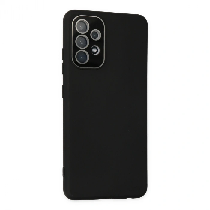 Samsung Galaxy A53 5g Kılıf Lansman Glass Kapak - Siyah