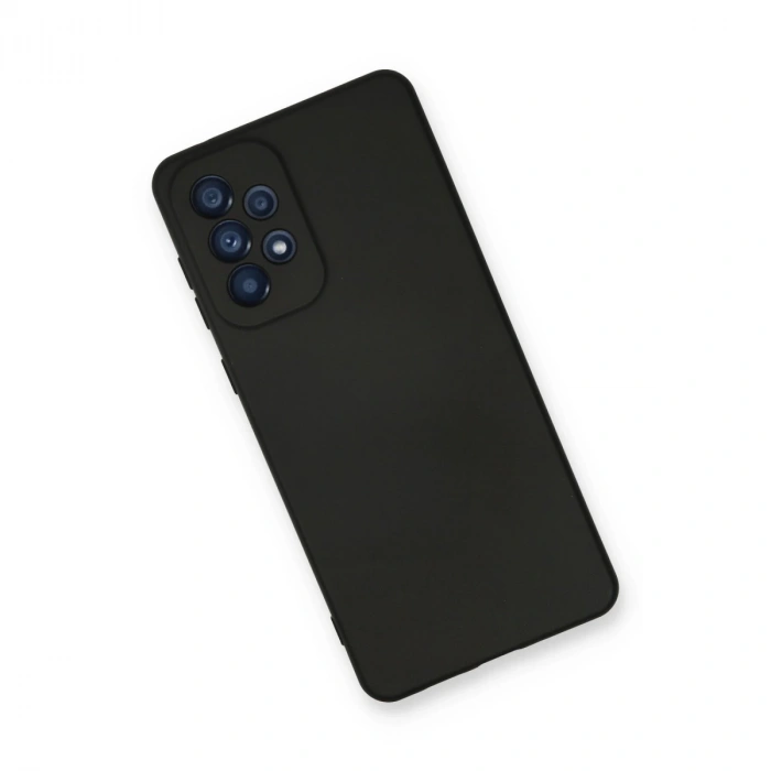 Samsung Galaxy A53 5g Kılıf Nano İçi Kadife Silikon - Siyah