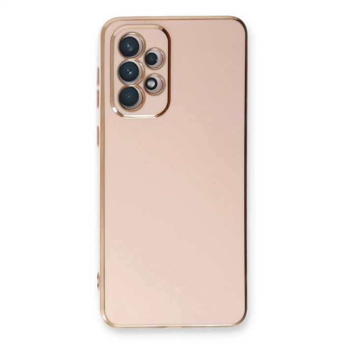 Samsung Galaxy A53 5g Kılıf Volet Silikon - Pembe