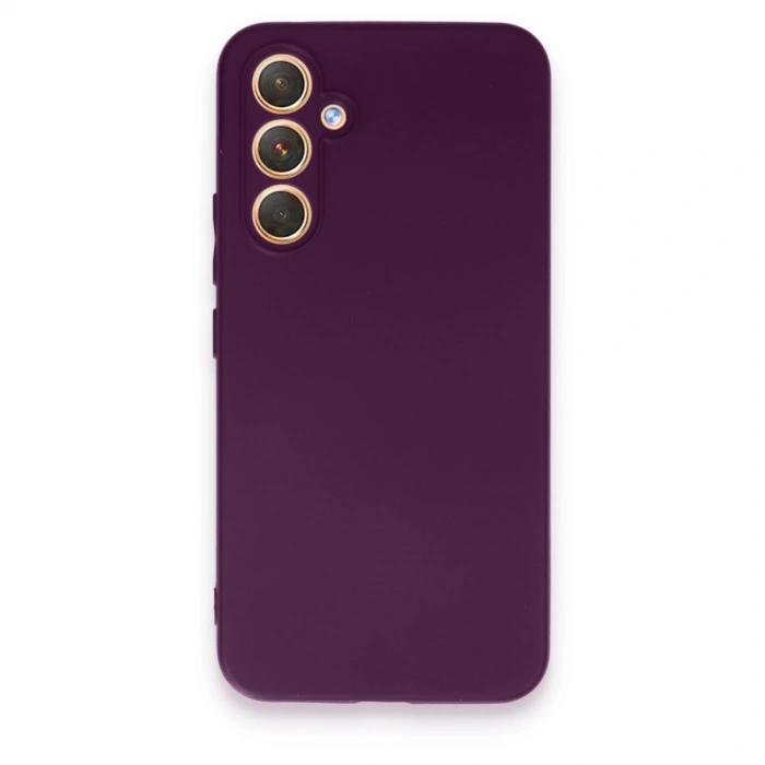 Samsung Galaxy A54 5g Kılıf First Silikon - Mor