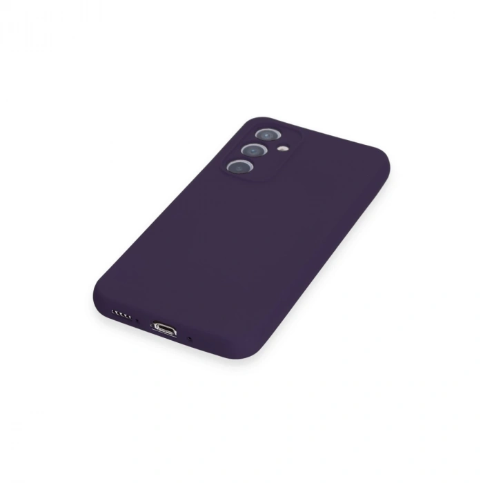 Samsung Galaxy A54 5g Kılıf Nano İçi Kadife Silikon - Mor