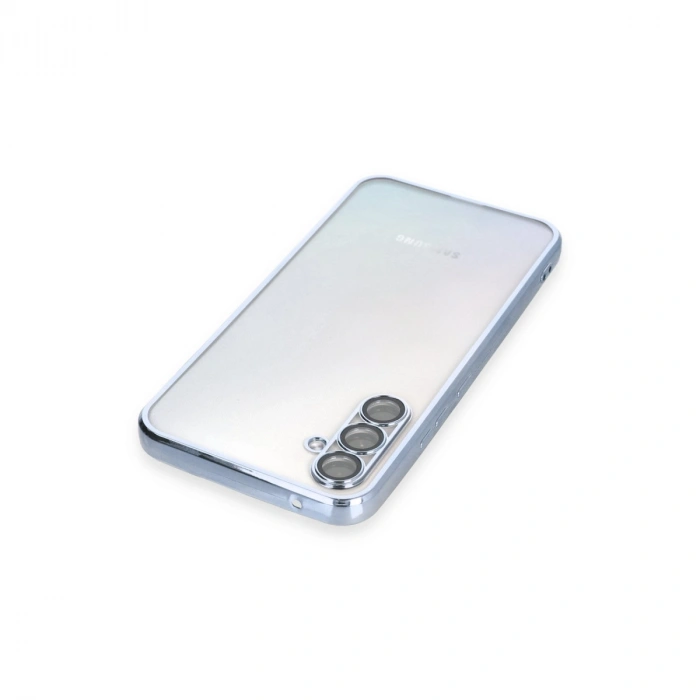 Samsung Galaxy A54 5g Kılıf Razer Lensli Silikon - Açık Mavi