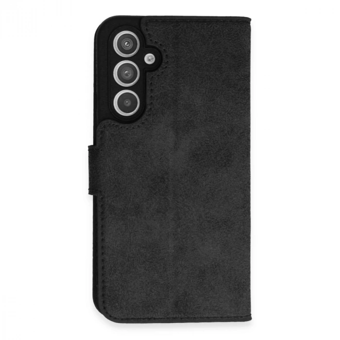 Samsung Galaxy A54 5g Kılıf Trend S Plus Kapaklı Kılıf - Siyah