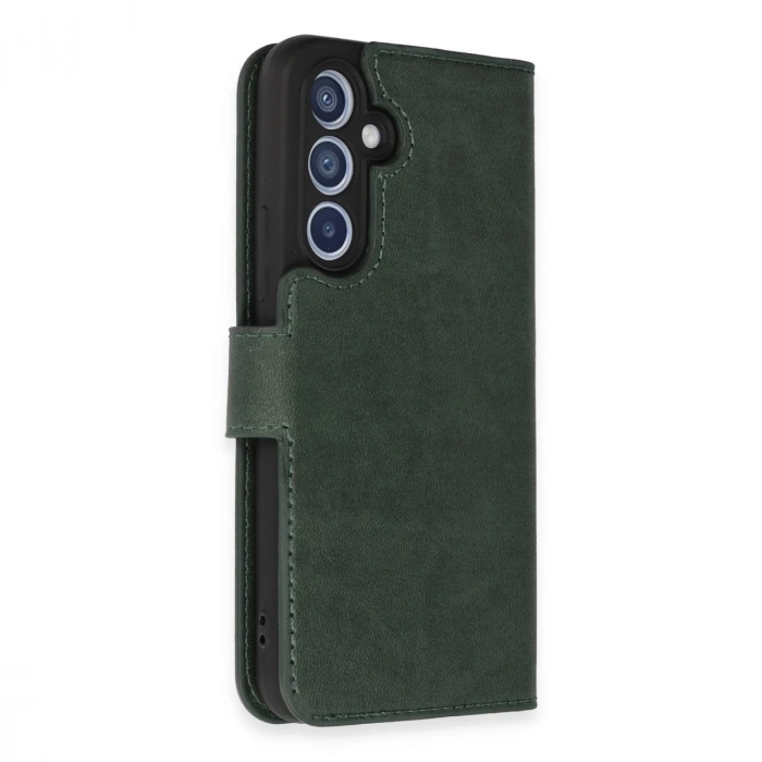 Samsung Galaxy A54 5g Kılıf Trend S Plus Kapaklı Kılıf - Yeşil