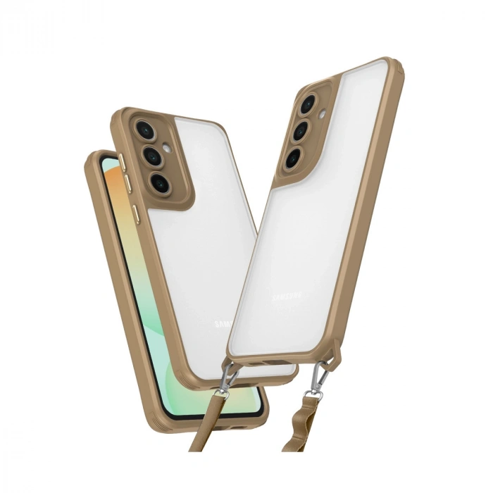 Samsung Galaxy A55 5g Kılıf Penta Silikon Kılıf - Çöl Titanyum
