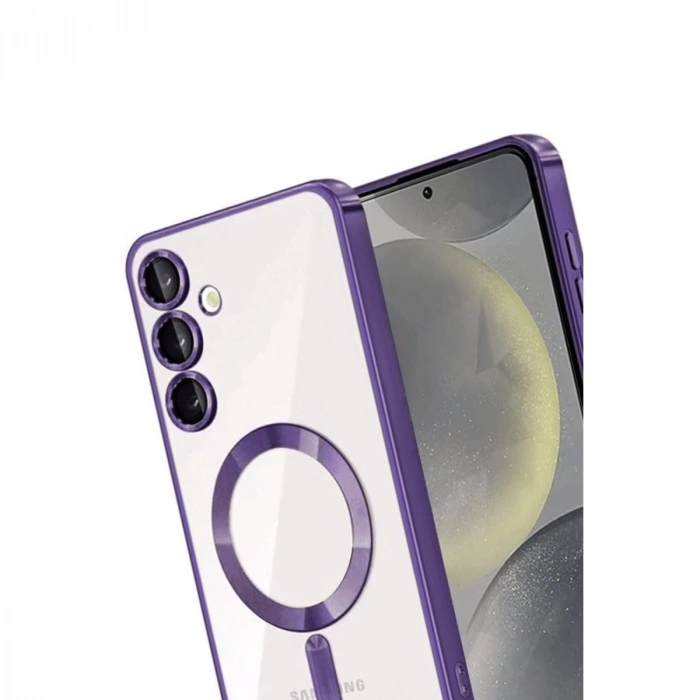 Samsung Galaxy A55 5g Kross Magneticsafe Kapak - Mor