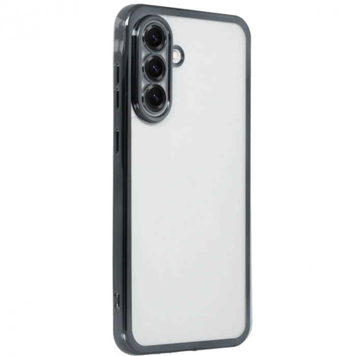 Samsung Galaxy A56 Kılıf Razer Lensli Silikon - Siyah