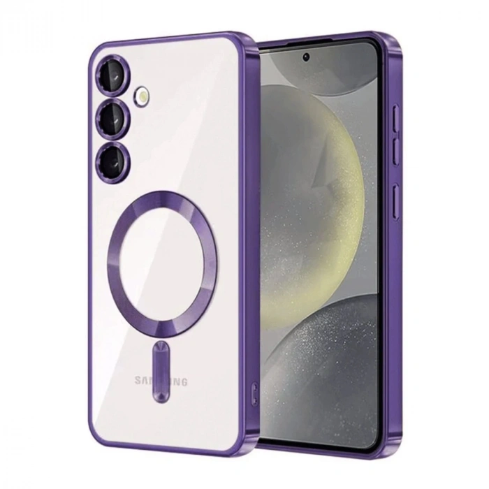 Samsung Galaxy A56 Kross Magneticsafe Kapak - Mor