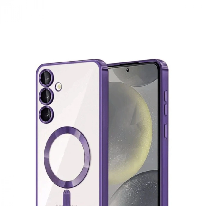 Samsung Galaxy A56 Kross Magneticsafe Kapak - Mor