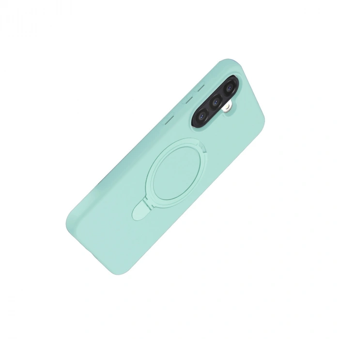 Samsung Galaxy A56 Regal Magsafe Standlı Kapak - Su Yeşili