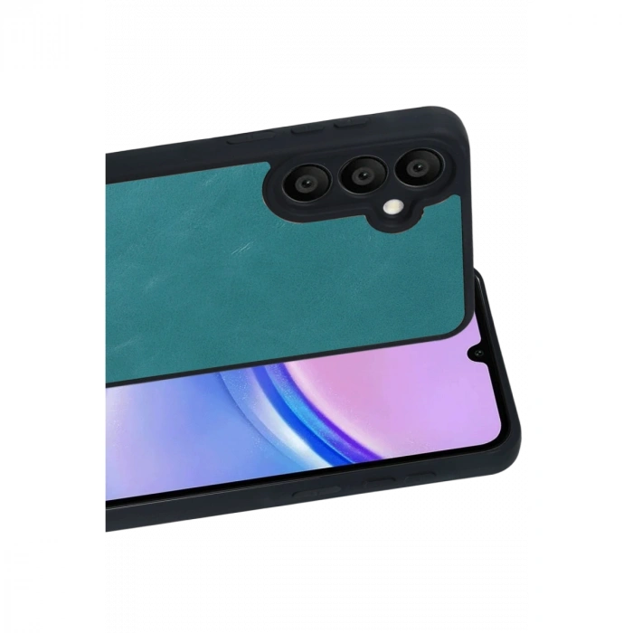 Samsung Galaxy A57 5g Aras Deri Kapak - Açık Yeşil