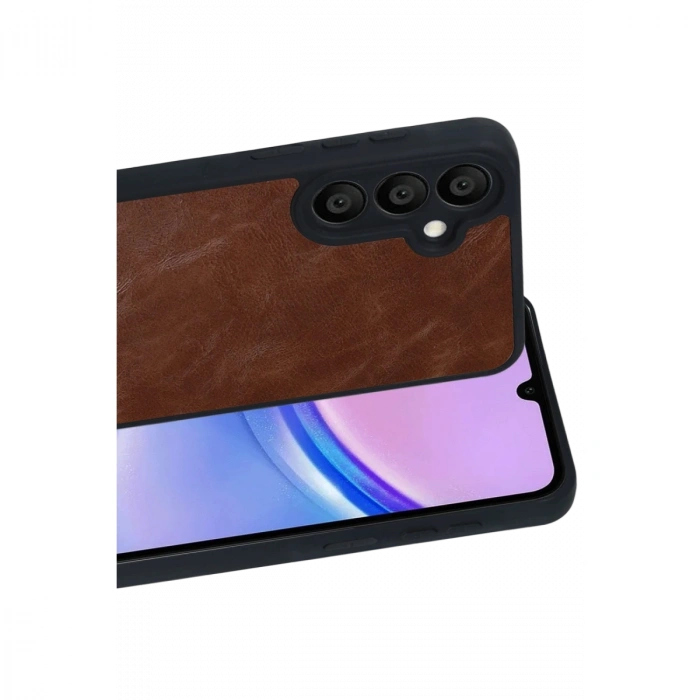 Samsung Galaxy A57 5g Aras Deri Kapak - Taba