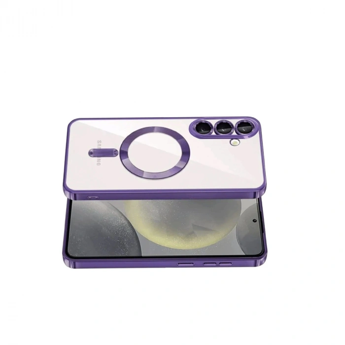 Samsung Galaxy A57 5g Kross Magneticsafe Kapak - Mor