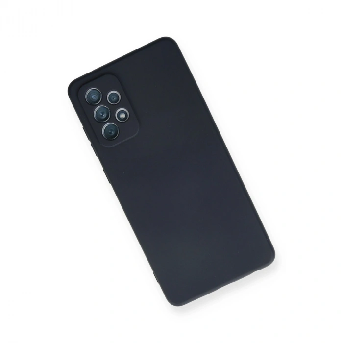 Samsung Galaxy A72 Kılıf Nano İçi Kadife Silikon - Lacivert