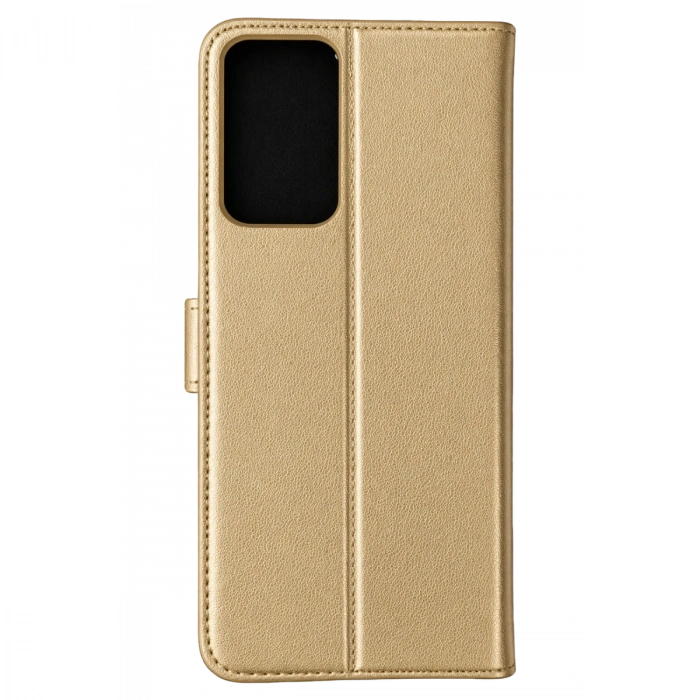 Samsung Galaxy A91 / S10 Lite Trend S Plus Kapaklı Kılıf - Gold