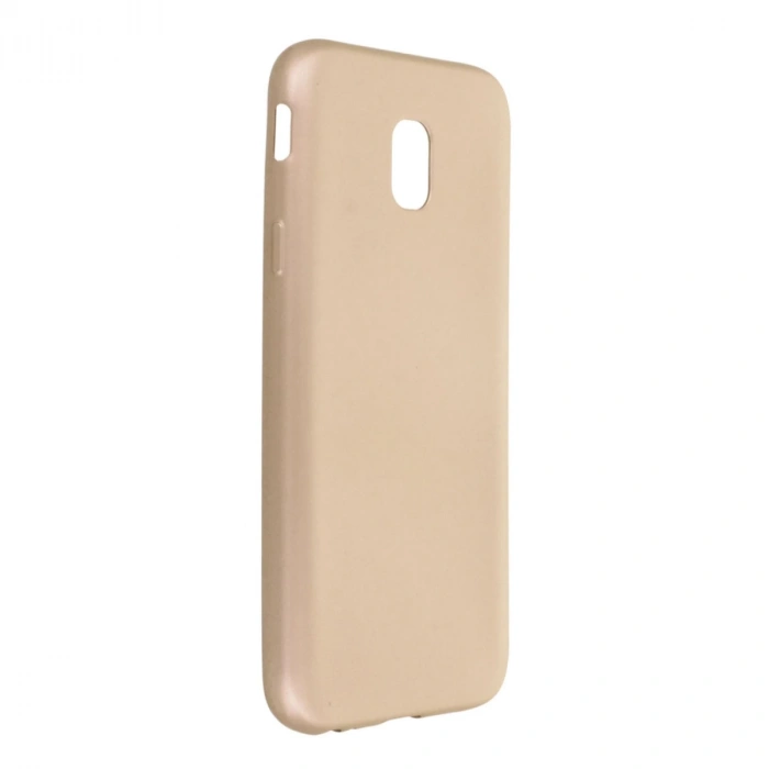 Samsung Galaxy J3 Pro / J330 Kılıf First Silikon - Gold