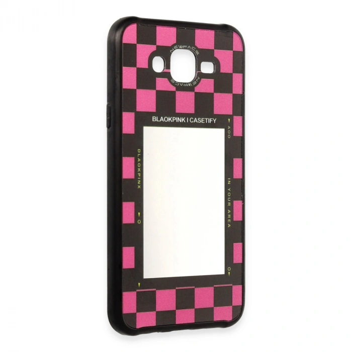 Samsung Galaxy J7 Kılıf Mirror Desenli Kapak - Mirror - 8