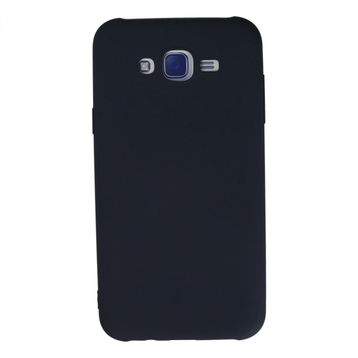 Samsung Galaxy J7 Kılıf Nano İçi Kadife Silikon - Lacivert