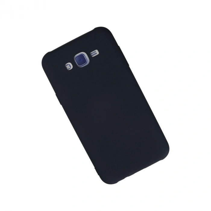 Samsung Galaxy J7 Kılıf Nano İçi Kadife Silikon - Lacivert