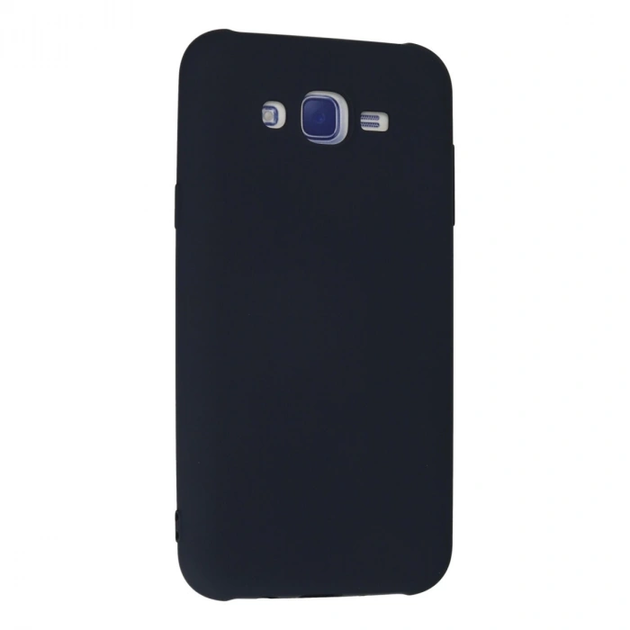 Samsung Galaxy J7 Kılıf Nano İçi Kadife Silikon - Lacivert