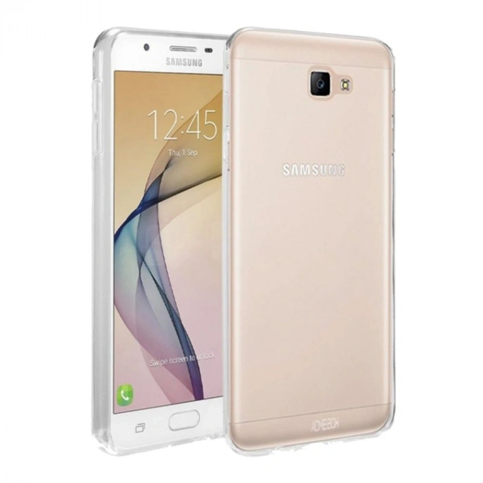 Samsung Galaxy J7 Prime Kılıf Lüx Şeffaf Silikon