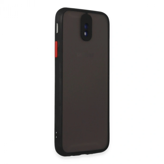 Samsung Galaxy J7 Pro / J730 Kılıf Montreal Silikon Kapak - Siyah