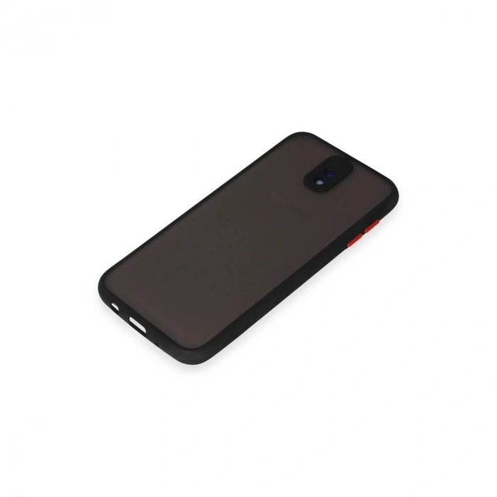 Samsung Galaxy J7 Pro / J730 Kılıf Montreal Silikon Kapak - Siyah