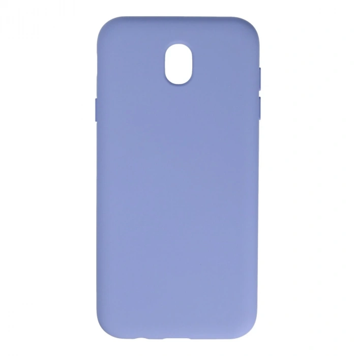 Samsung Galaxy J7 Pro / J730 Kılıf Nano İçi Kadife Silikon - Lila