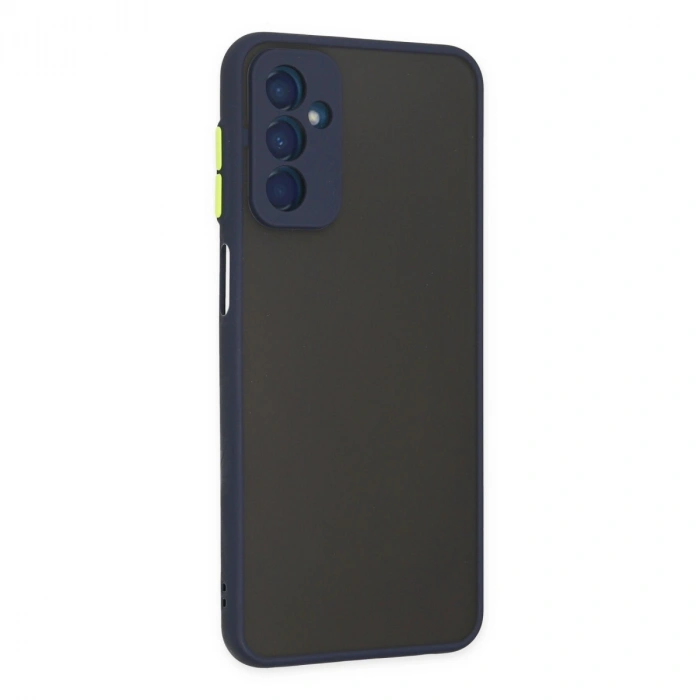 Samsung Galaxy M13 Kılıf Montreal Silikon Kapak - Lacivert