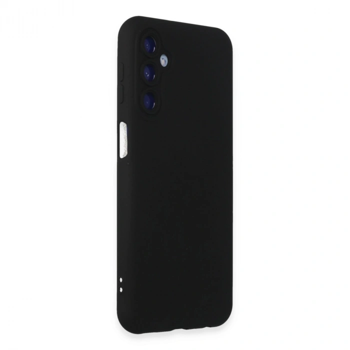 Samsung Galaxy M14 5g Kılıf Nano İçi Kadife Silikon - Siyah