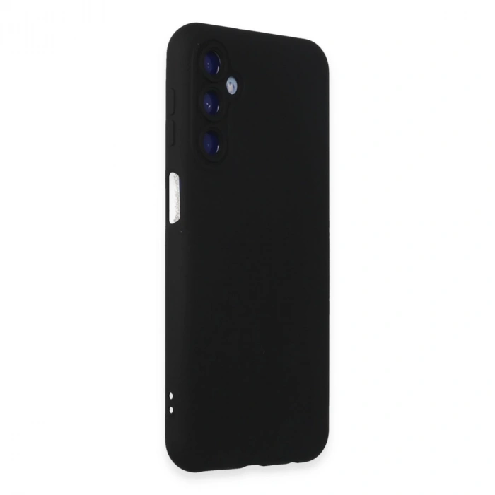 Samsung Galaxy M14 5g Kılıf Nano İçi Kadife Silikon - Siyah