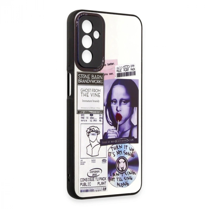 Samsung Galaxy M23 Kılıf Mirror Desenli Kapak - Mirror - 2
