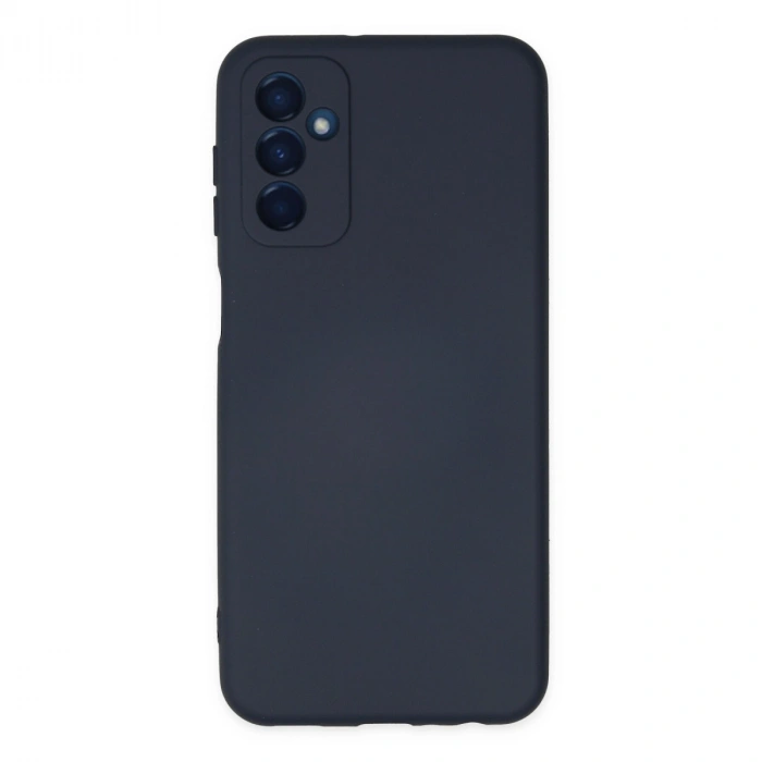 Samsung Galaxy M23 Kılıf Nano İçi Kadife Silikon - Lacivert