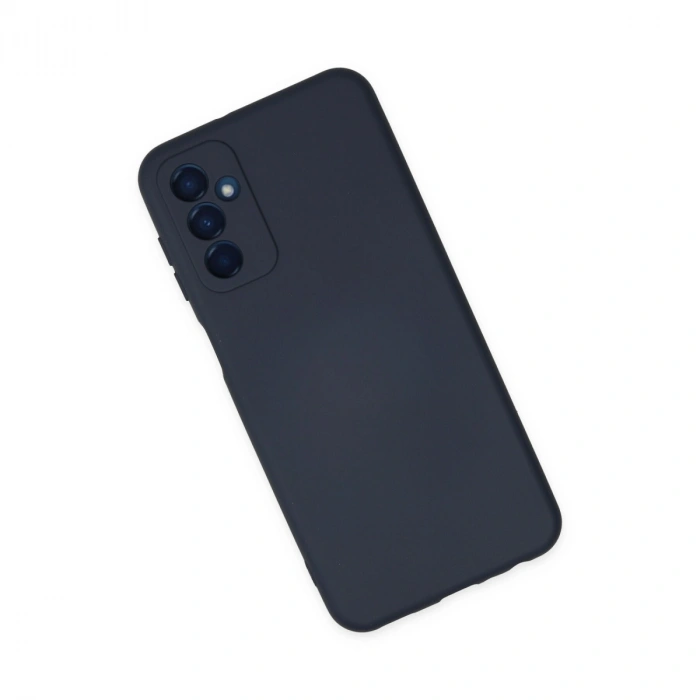 Samsung Galaxy M23 Kılıf Nano İçi Kadife Silikon - Lacivert